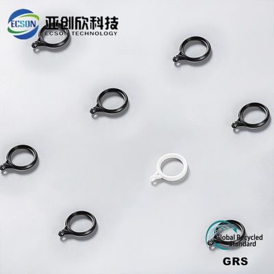 Customized Plastic Injection Molding Parts Curtain Hanging Rings Accessories