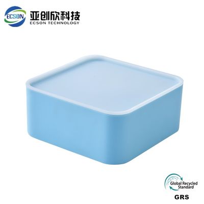 Customized Process Plastic Square Storage Box ISO Cetificate