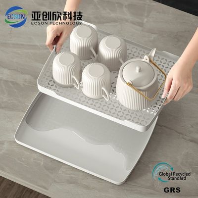 Cold Runner High Precision Plastic Injection Molding with Tea set storage cabinet